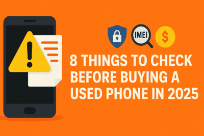 Important things to check before buying a used smartphone in 2025