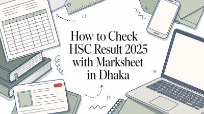 How to Check HSC Result 2025 with Marksheet in Dhaka