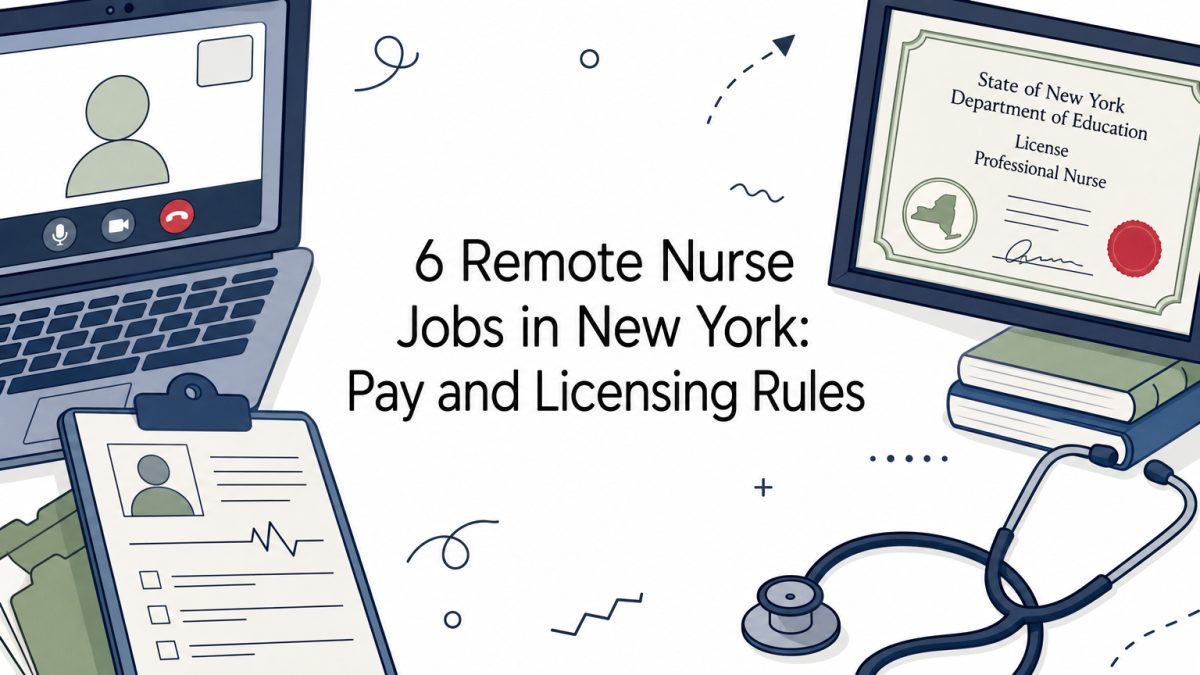 6 Remote Nurse Jobs in New York: Pay and Licensing Rules