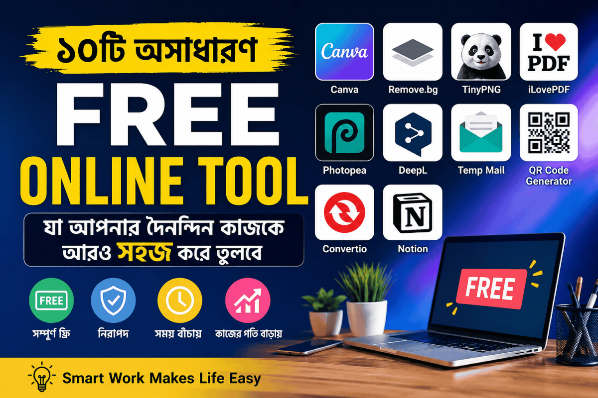 Best free online tools for productivity, design, PDF editing and file conversion